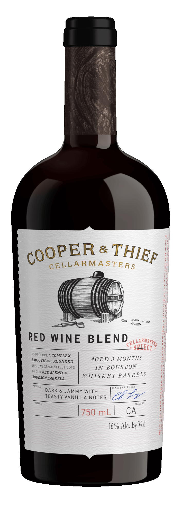 cooper and thief red wine blend 2016 gift set