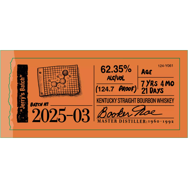 BOOKER'S BOURBON - "JERRY'S BATCH" 7-YEAR 2025-03 - Image 2