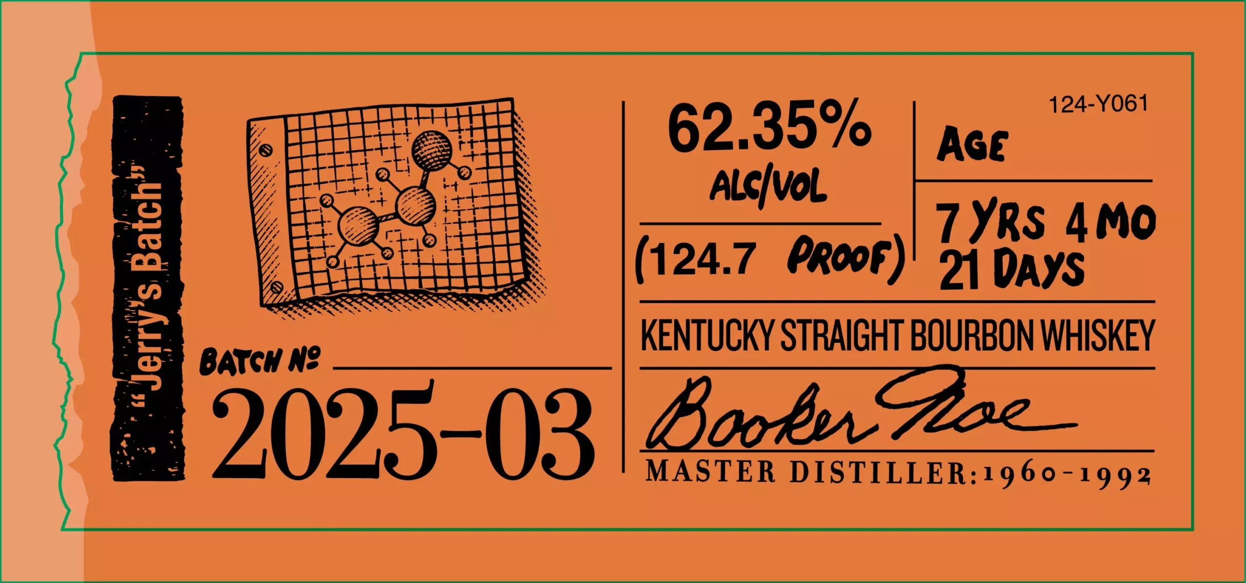 BOOKER'S BOURBON - "JERRY'S BATCH" 7-YEAR 2025-03 - Image 2
