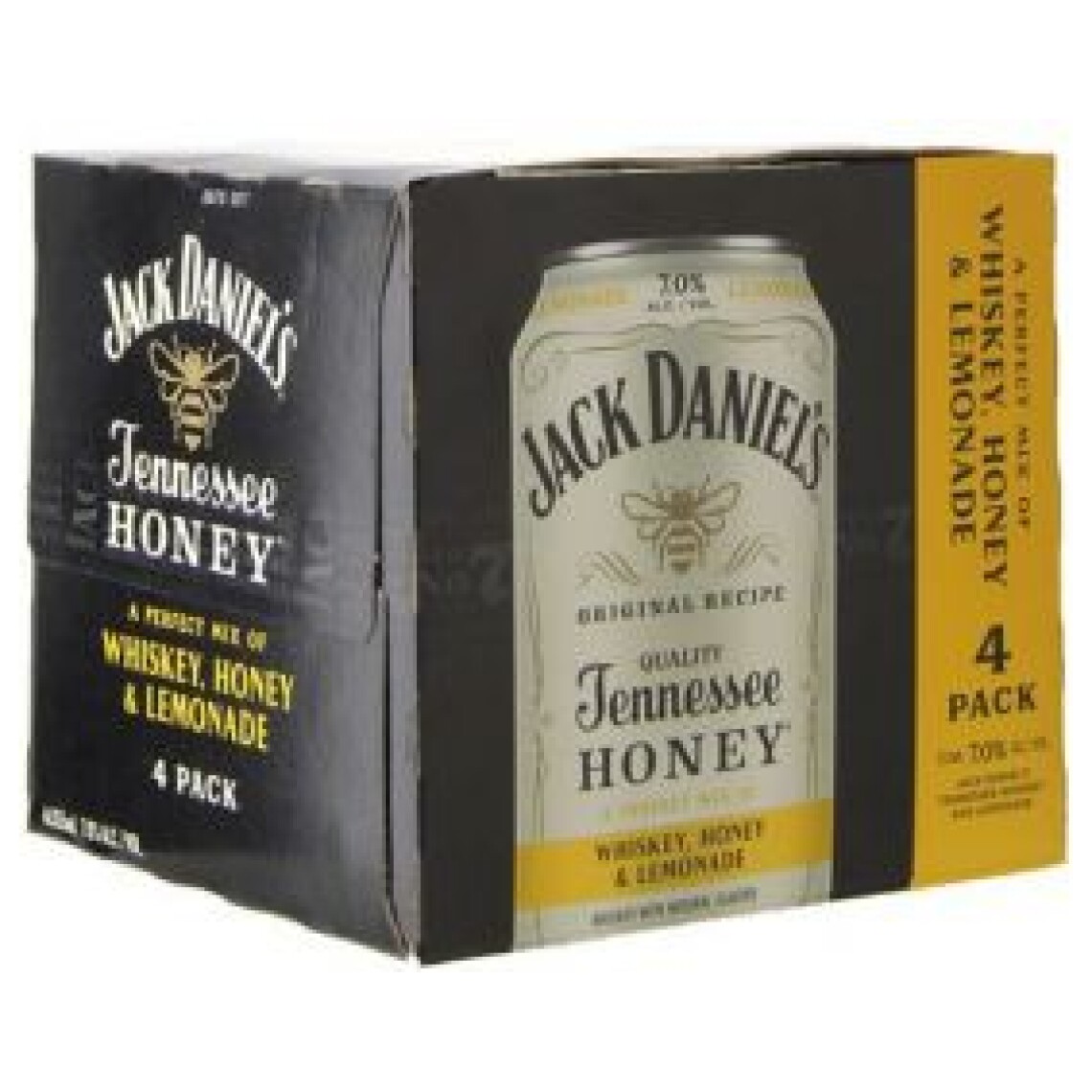 JACK DANIEL’S WHISKEY, HONEY, & LEMONADE (4PACK) Water Street Wines