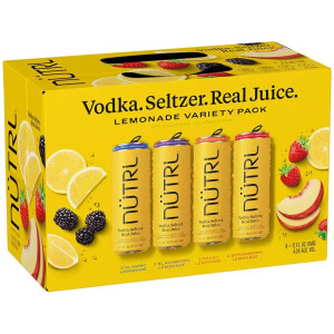 NÜTRL VODKA SELTZERS LEMONADE VARIETY PACK