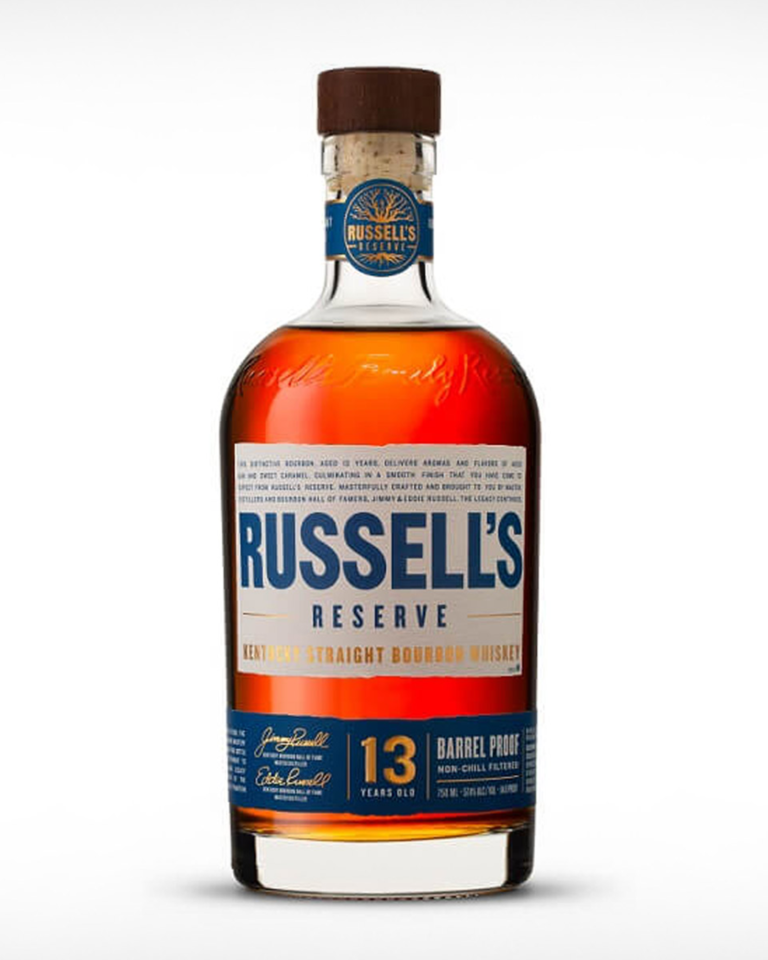 RUSSELL’S RESERVE 13YR BARREL PROOF BOURBON Water Street Wines & Spirits