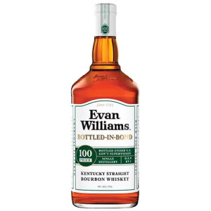 EVAN WILLIAMS WHITE LABEL BOTTLED-IN-BOND