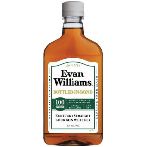 EVAN WILLIAMS WHITE LABEL BOTTLED-IN-BOND