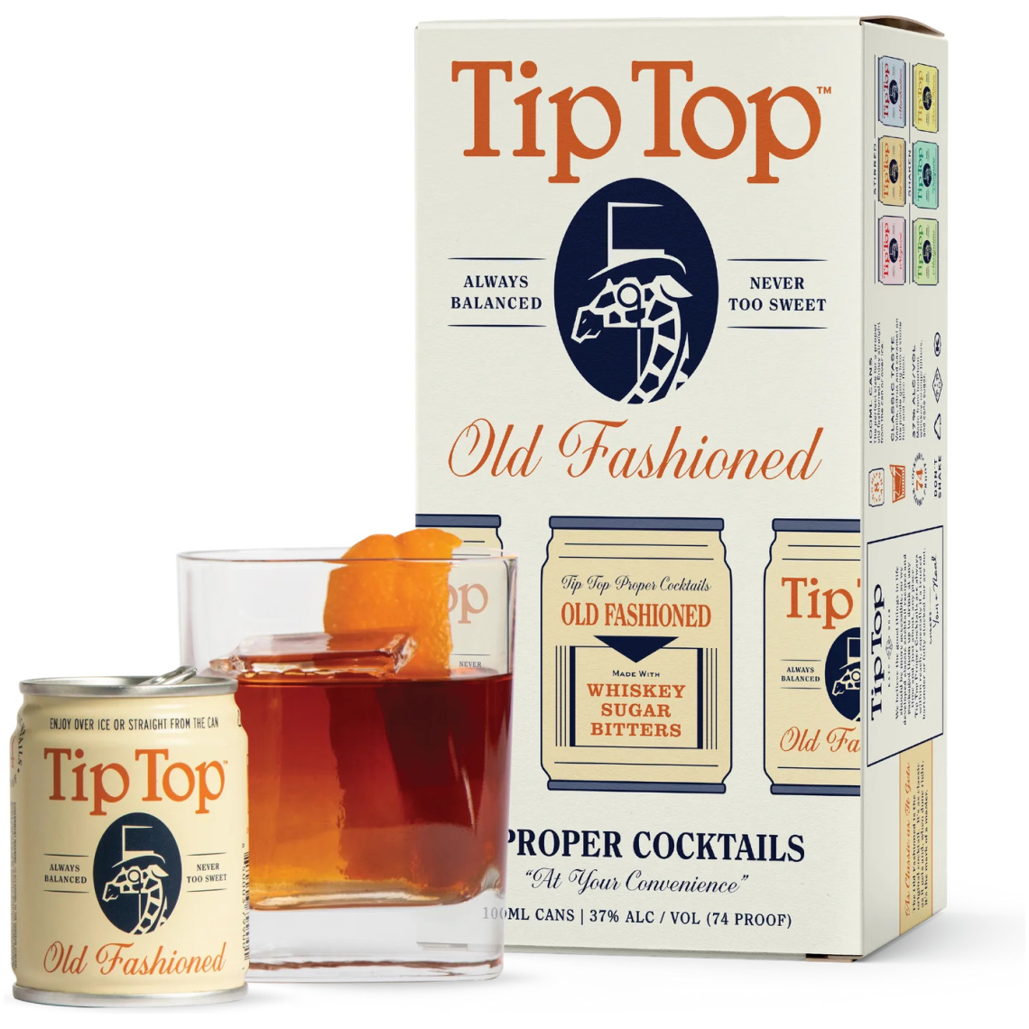 TIP TOP OLD FASHIONED 4PACK Water Street Wines & Spirits