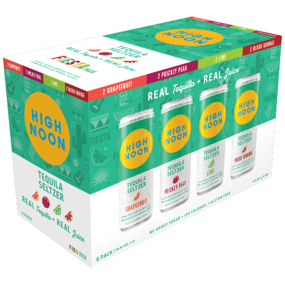HIGH NOON SUN SIPS TEQUILA FIESTA VARIETY 8PACK Water Street Wines