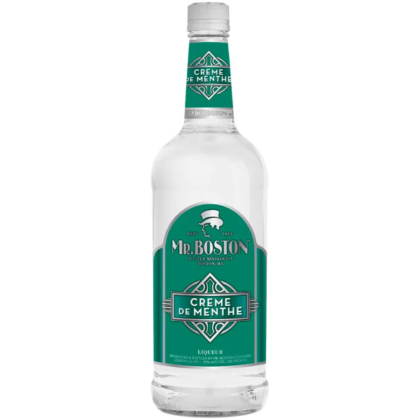 MR BOSTON WHITE CREME DE MENTHE