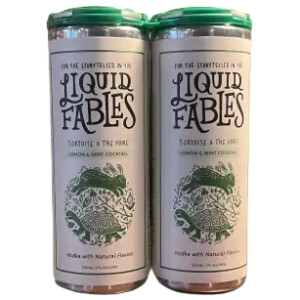 LIQUID FABLES TORTOISE & THE HARE COCKTAIL 4-PACK (LEMON & MINT)