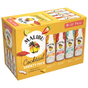 MALIBU COCKTAILS VARIETY 8-PACK