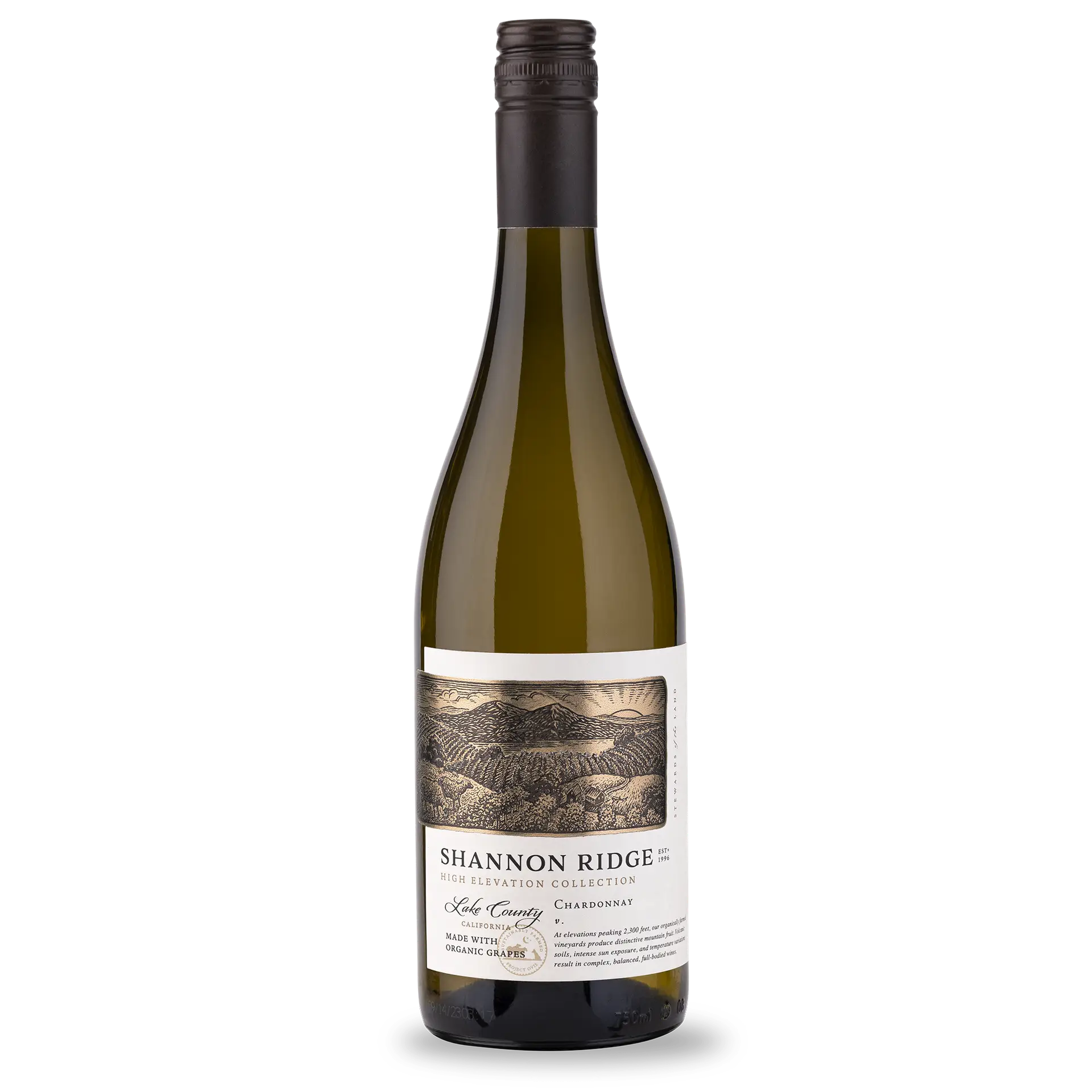 SHANNON RIDGE HIGH ELEVATION CHARDONNAY - LAKE CTY.