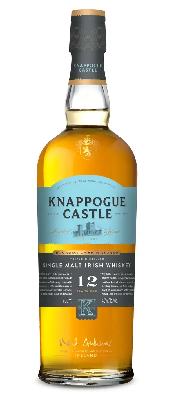 KNAPPOGUE CASTLE 12-YEAR IRISH WHISKEY