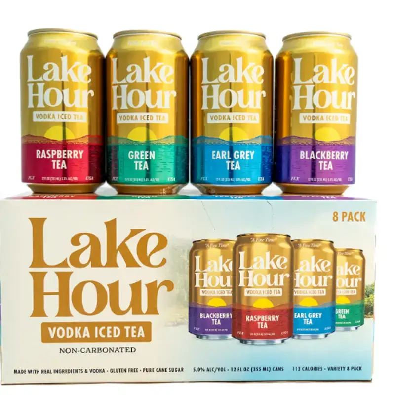 LAKE HOUR VODKA ICED TEA VARIETY 8-PACK