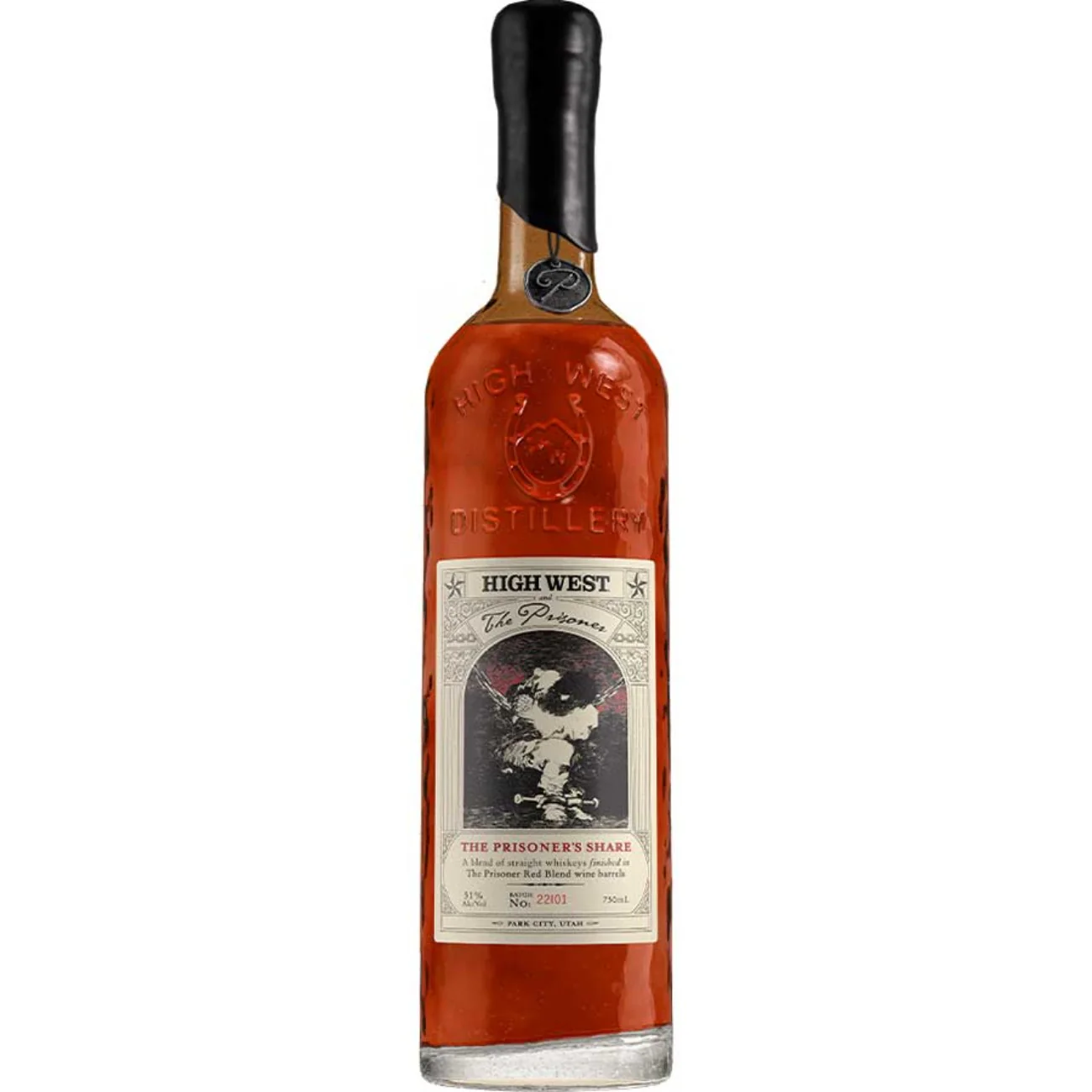 HIGH WEST "THE PRISONER'S SHARE" WHISKEY