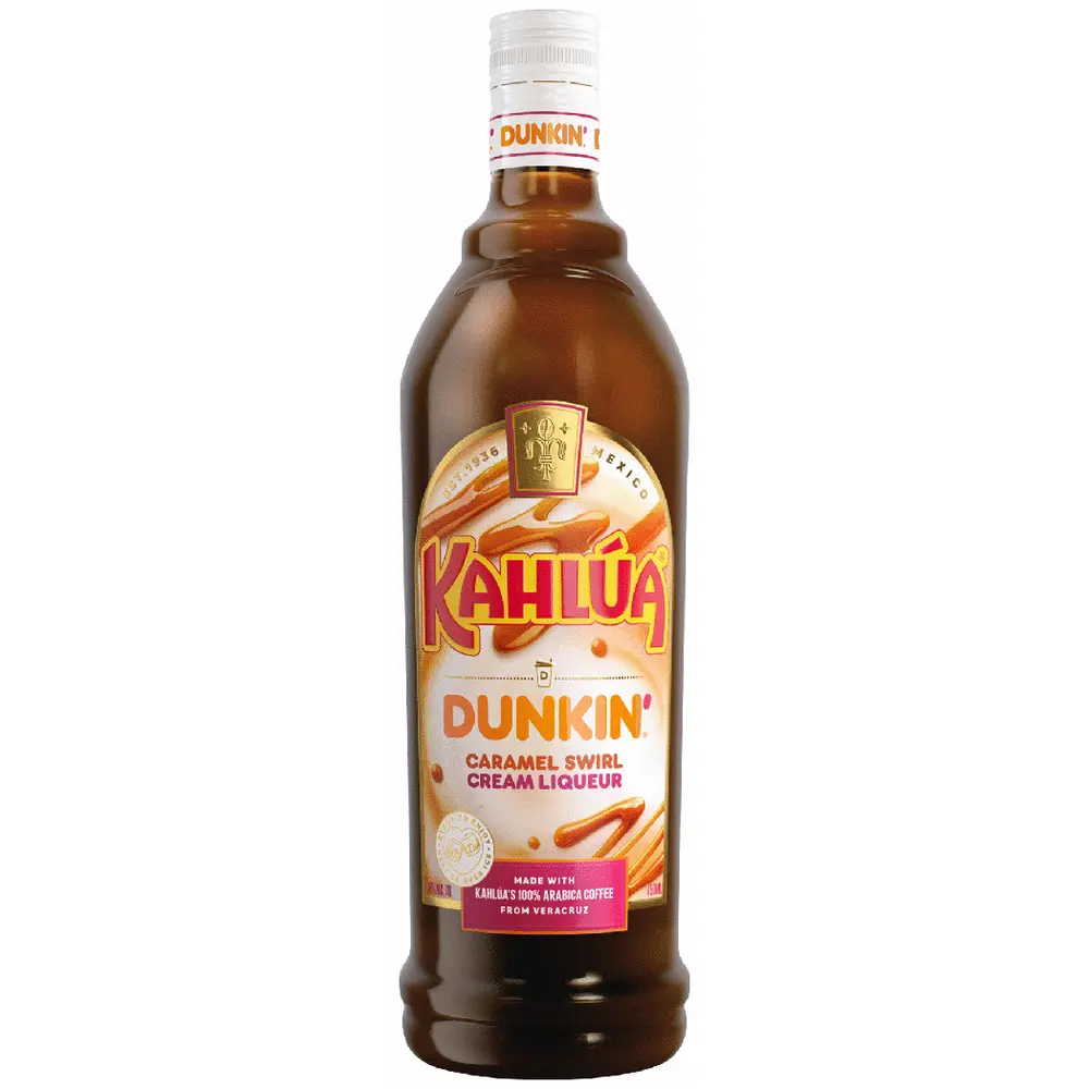 KAHLUA DUNKIN CARAMEL SWIRL CREAM LIQUEUR