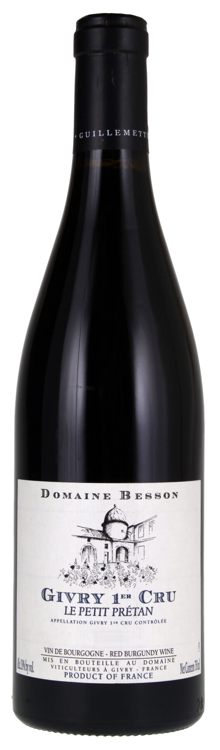 DOMAINE BESSON GIVRY 1ER CRU "LE PETIT PRETAN"